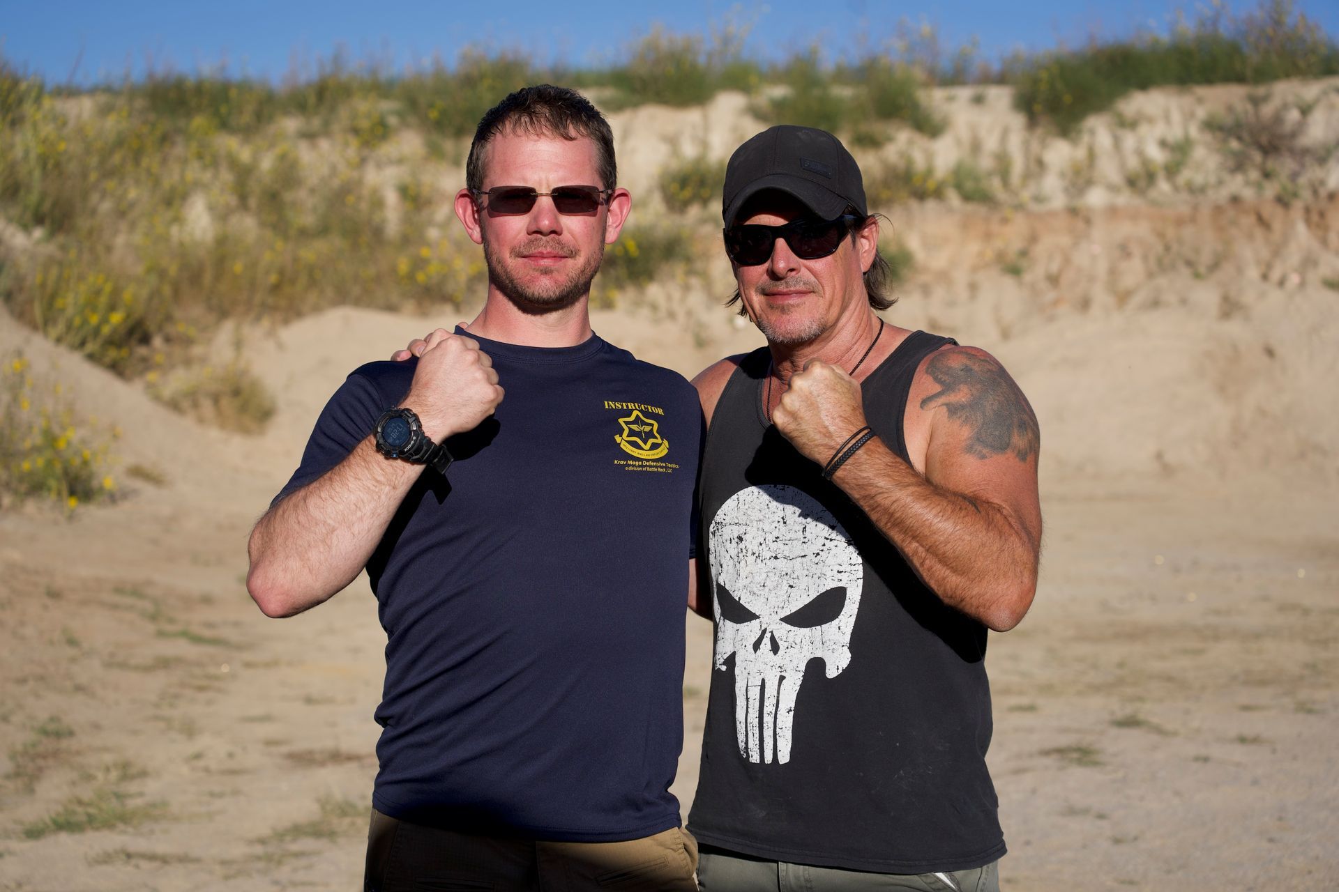 HCCI tactical training image (Shane and friend)