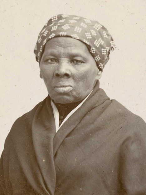 Photo of black woman &  Harriet Tubman