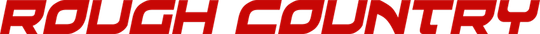 Red “ROUGH COUNTRY” logo text on a white background | Apex Transmission and Auto