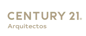 Um logotipo para century 21 arquitectos em um fundo branco