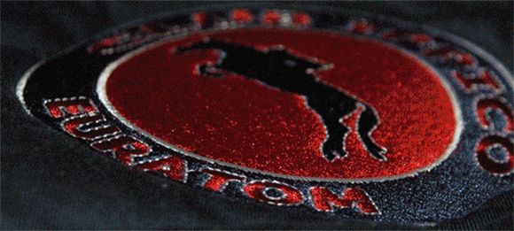 A.S.D. Club Ippico Euratom's sewn logo