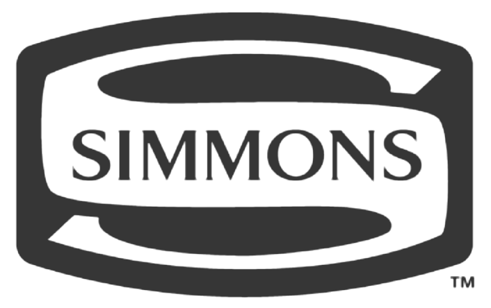 Logotipo de Simmons: texto 