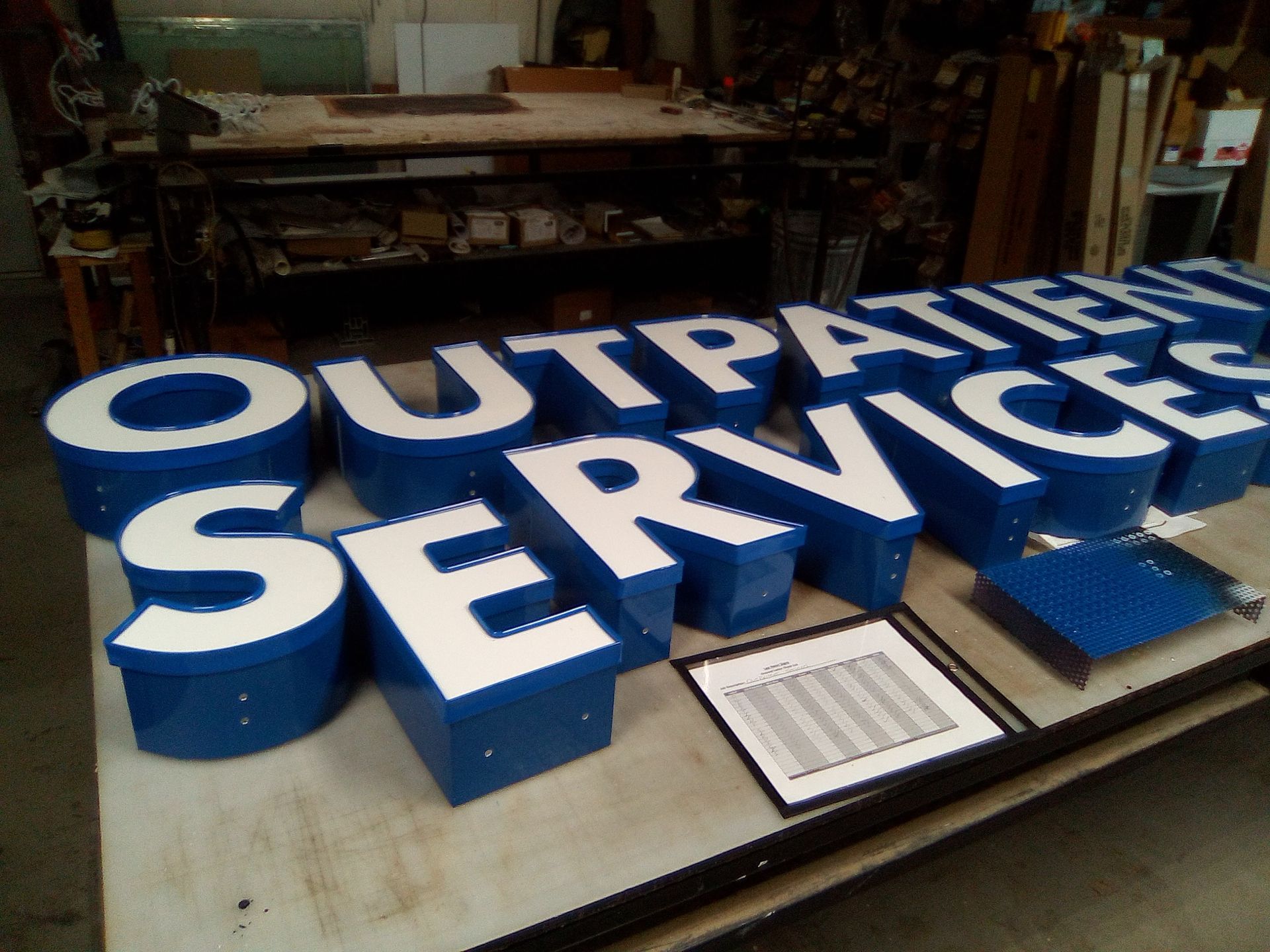 Channel Letters Company Signs & Sign installation Building Letters