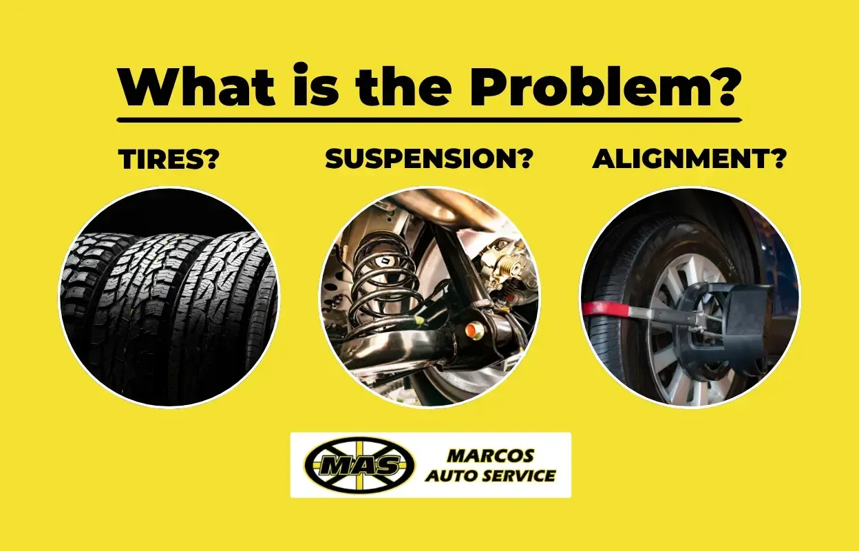 A Simple Diagnosis Guide to Tires, Suspension and Wheel Alignment Issues for Longwood Drivers
