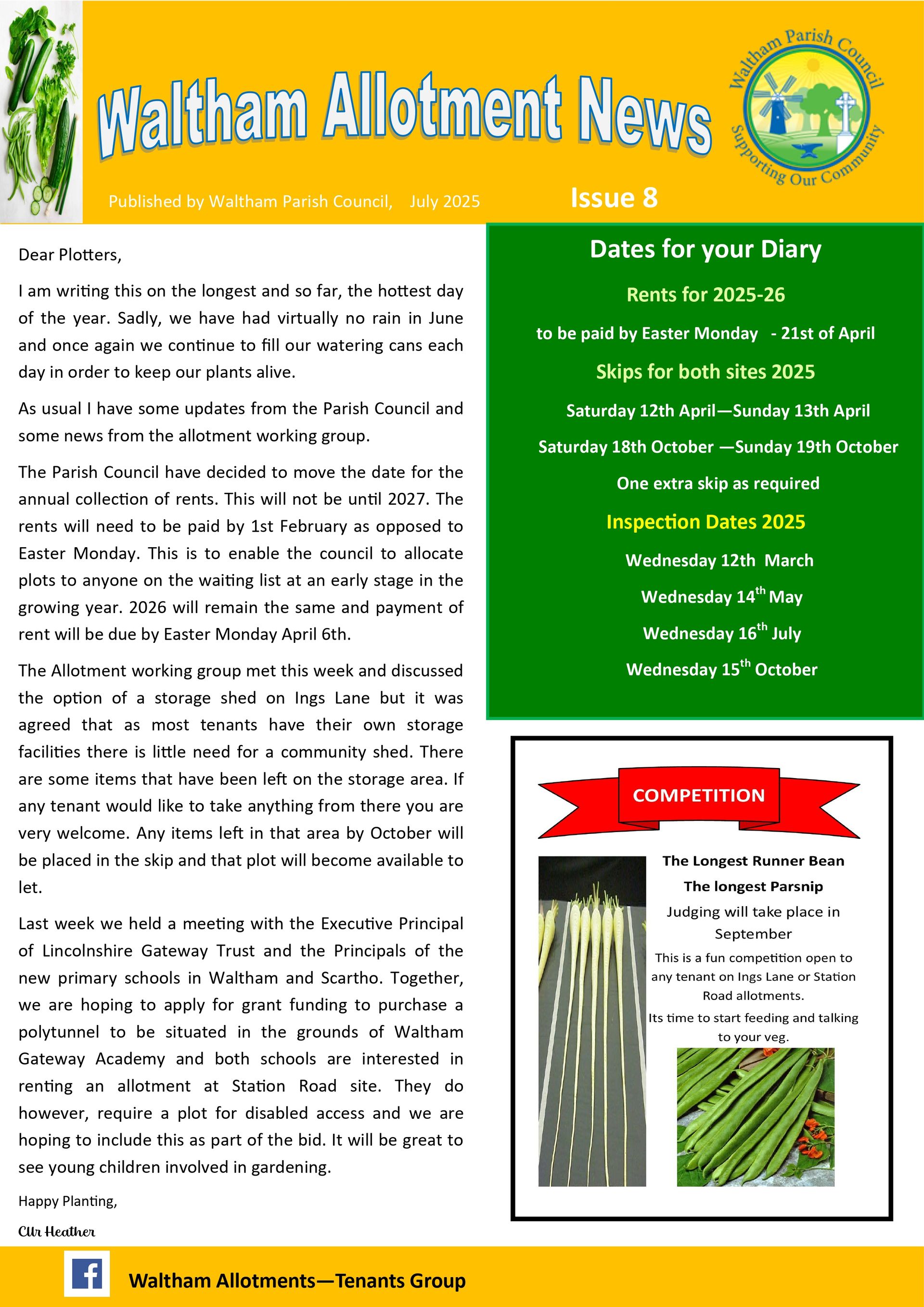 Read Allotment News, Edition 8