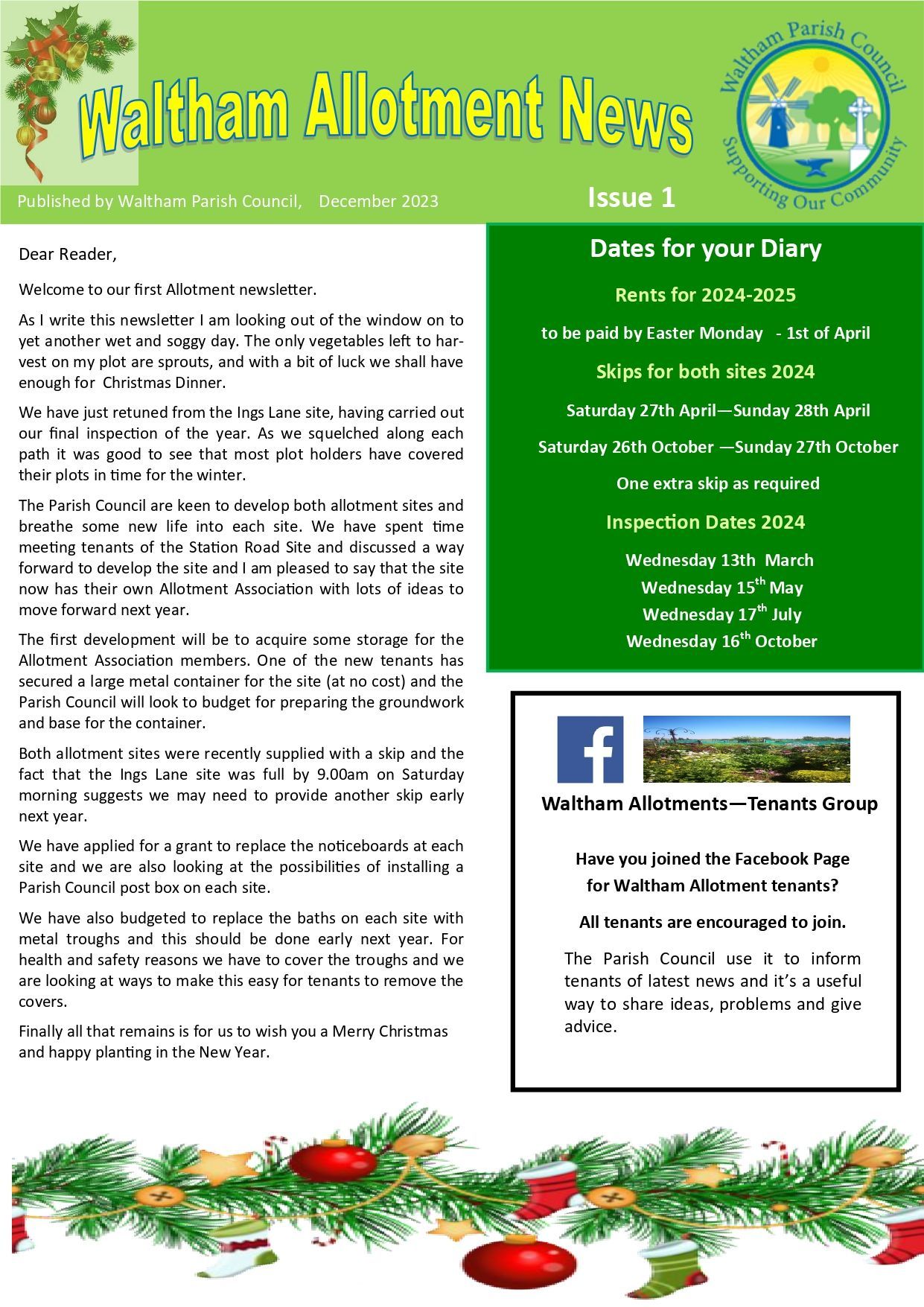 Read Allotment News, Edition 1
