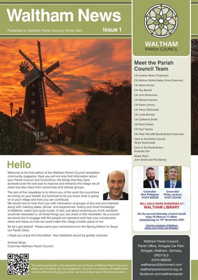 Read Waltham News, Edition 1, Winter 2021