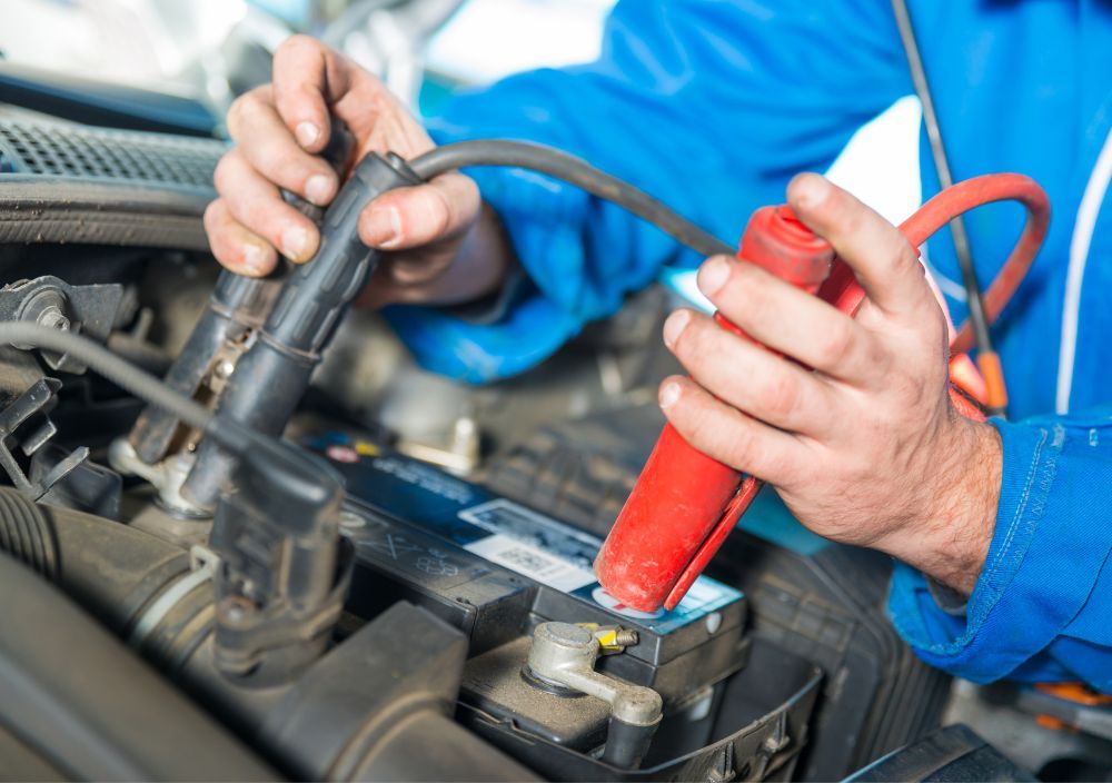car battery replacement in our Reading garage