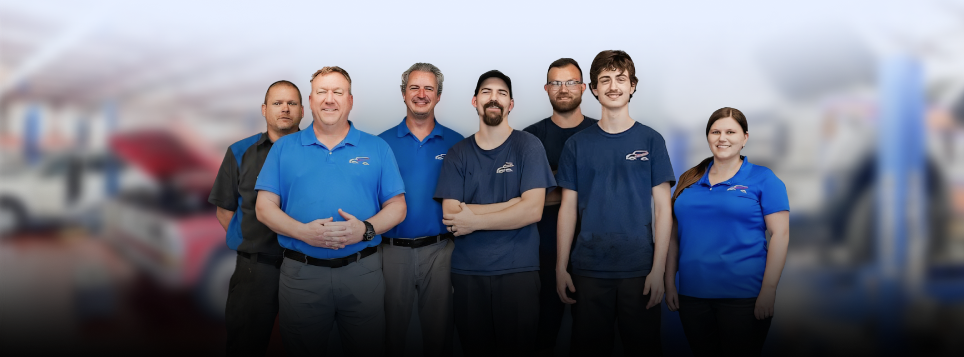 The Tean of Advantage AC, Tire & Repair in Spartanburg, SC