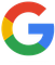 Het Google-logo in rood, geel, groen en blauw op een witte achtergrond.