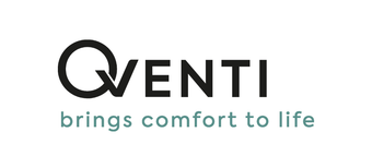 Qventi-logo met de slogan