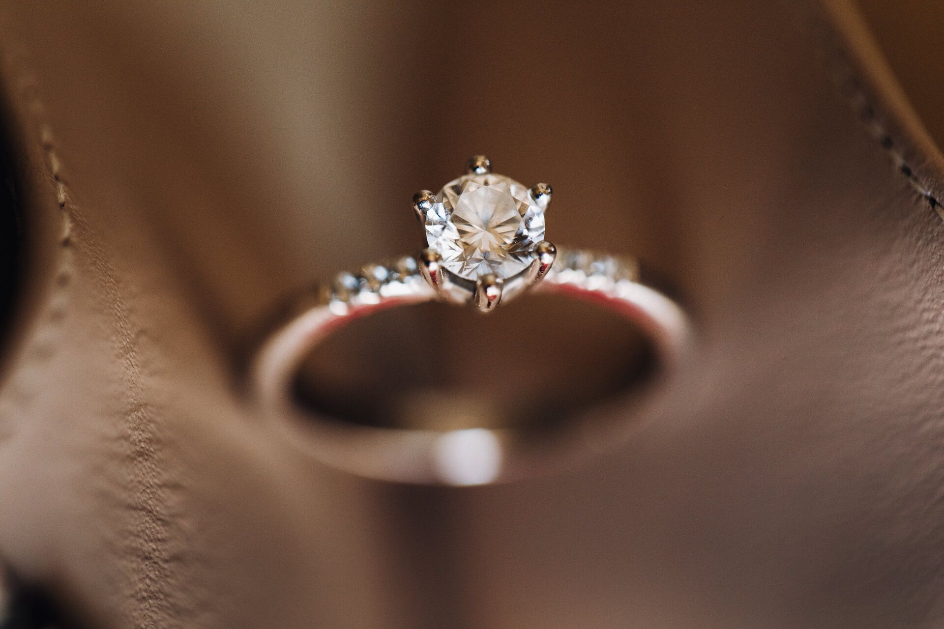Engagement Ring with Diamond
