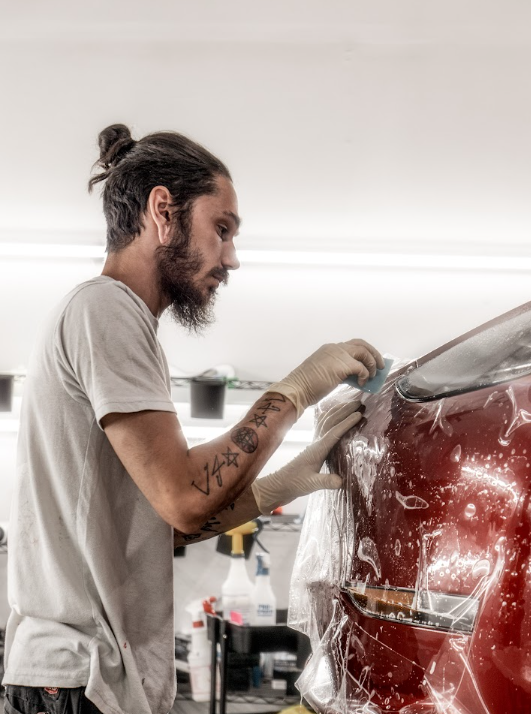 paint protection film installation specialist