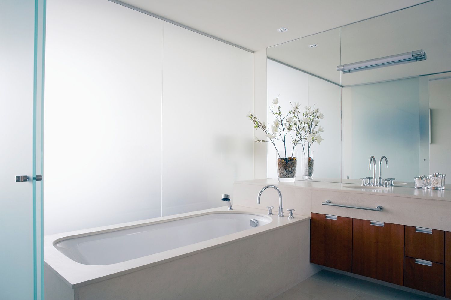 Bathtub and Bathroom Sink