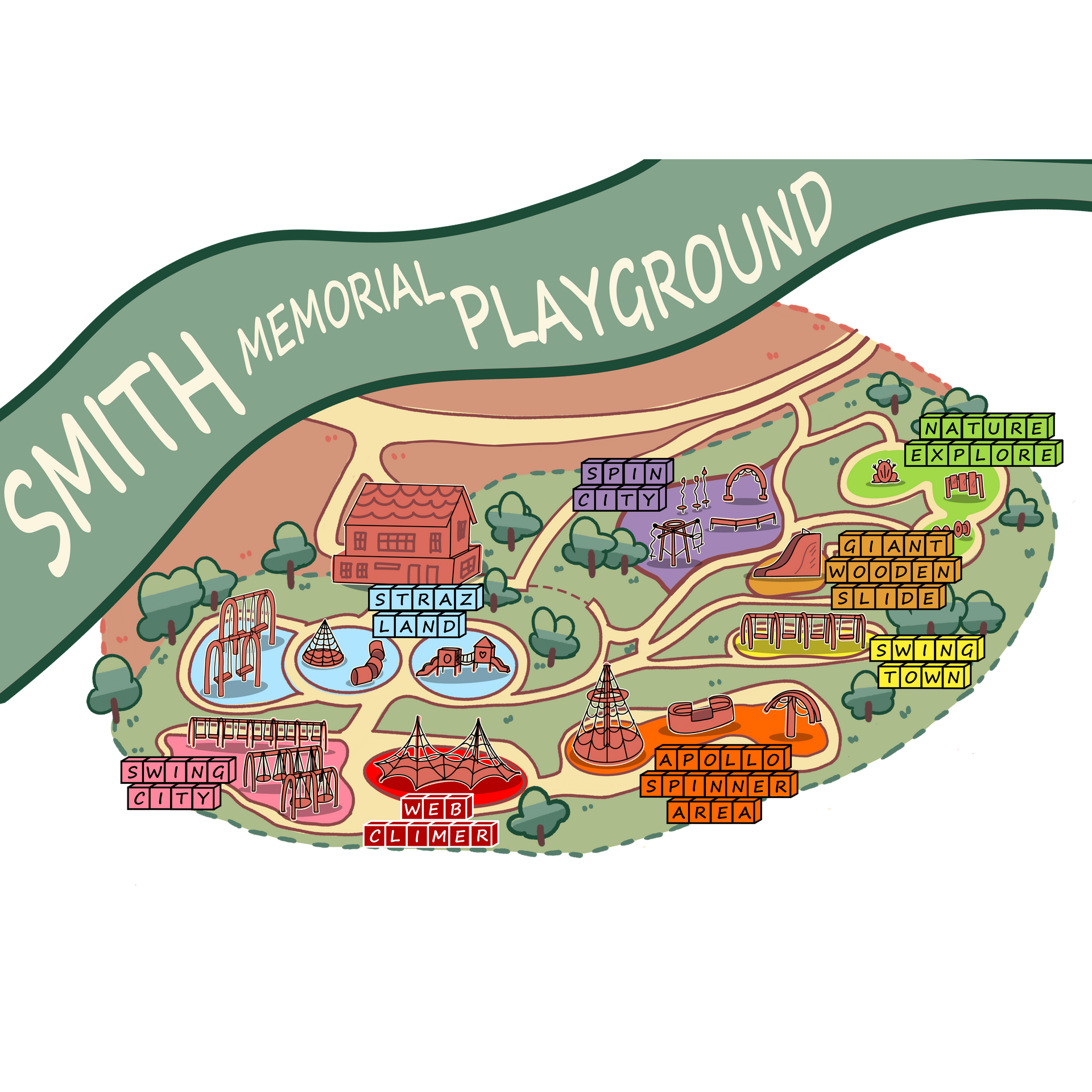 Smith Memorial Playground 501c3 Nonprofit Website