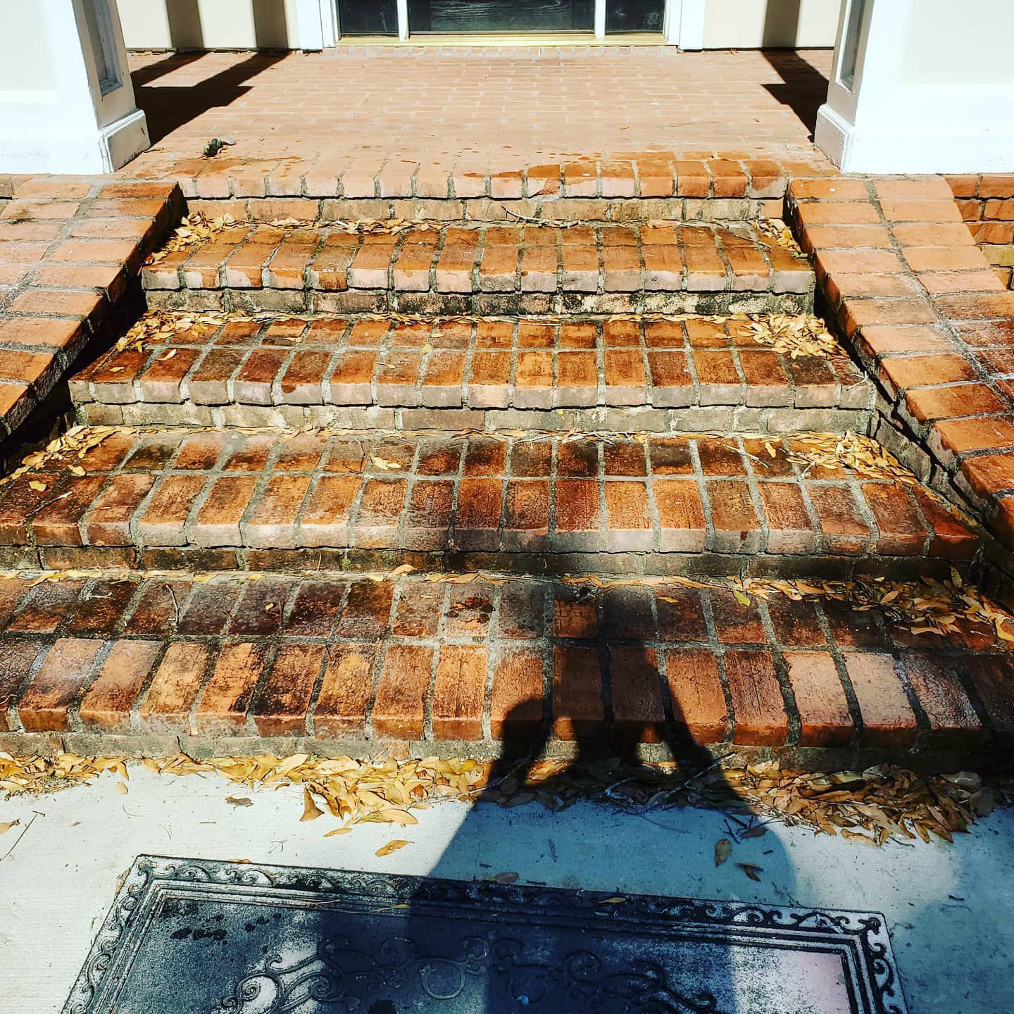 Before Stair Washing — Biloxi, MS — Elite Exteriors Pressure Washing