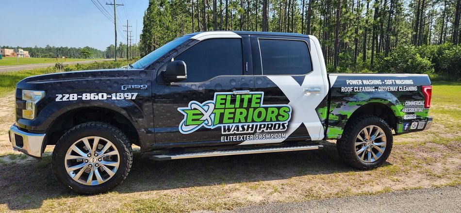 Company Truck - Biloxi, MS - Elite Exteriors Wash Pros Company Truck - Biloxi, MS - Elite Exteriors Wash Pros