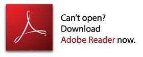 Adobe PDF icon with message