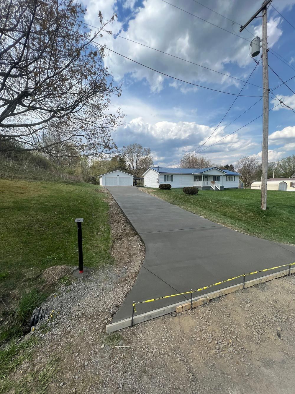 Driveway Of A Residential House — Chicora, PA — Ryan Vargo Concrete