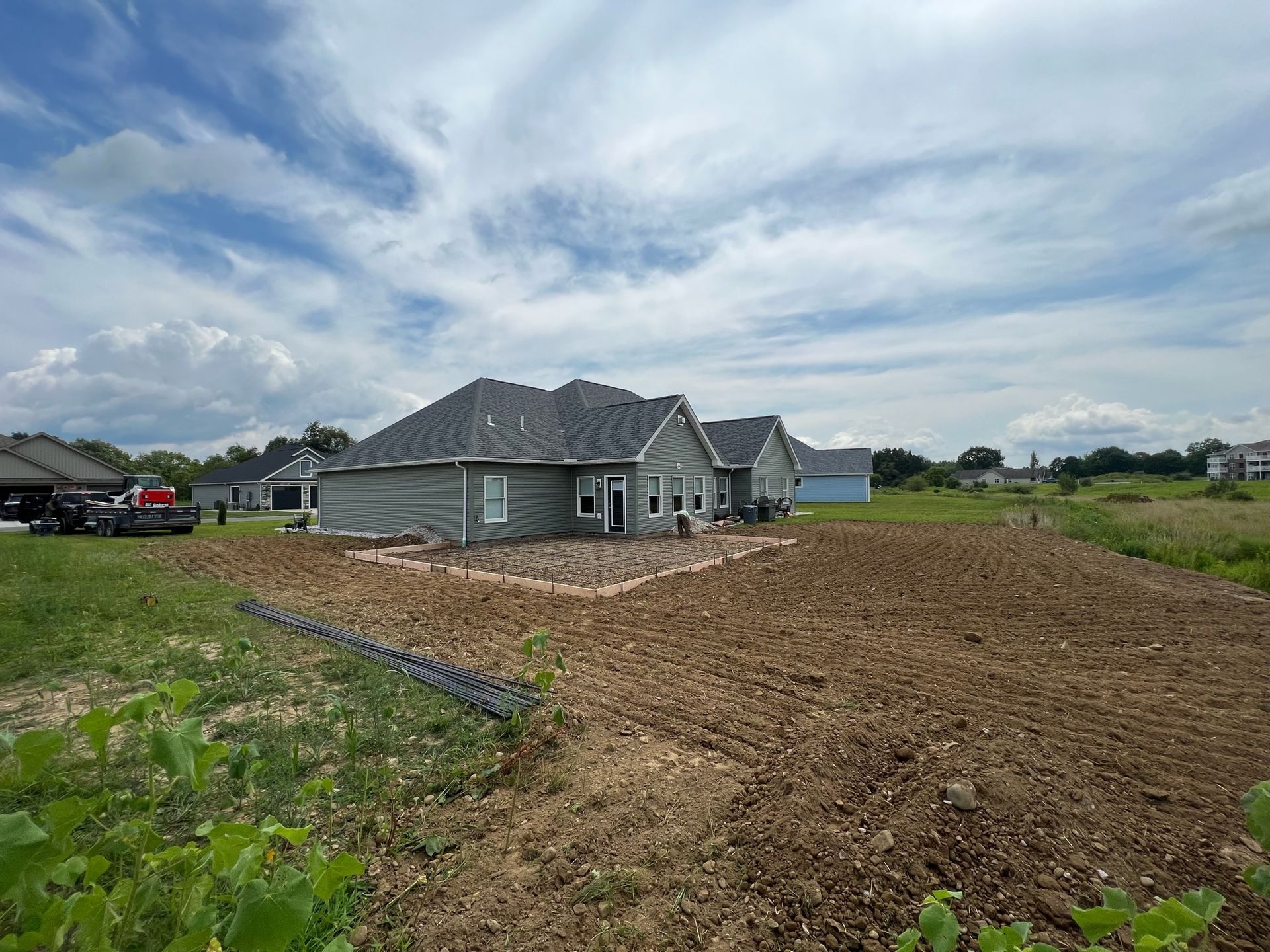 House With A Blue Sky — Chicora, PA — Ryan Vargo Concrete