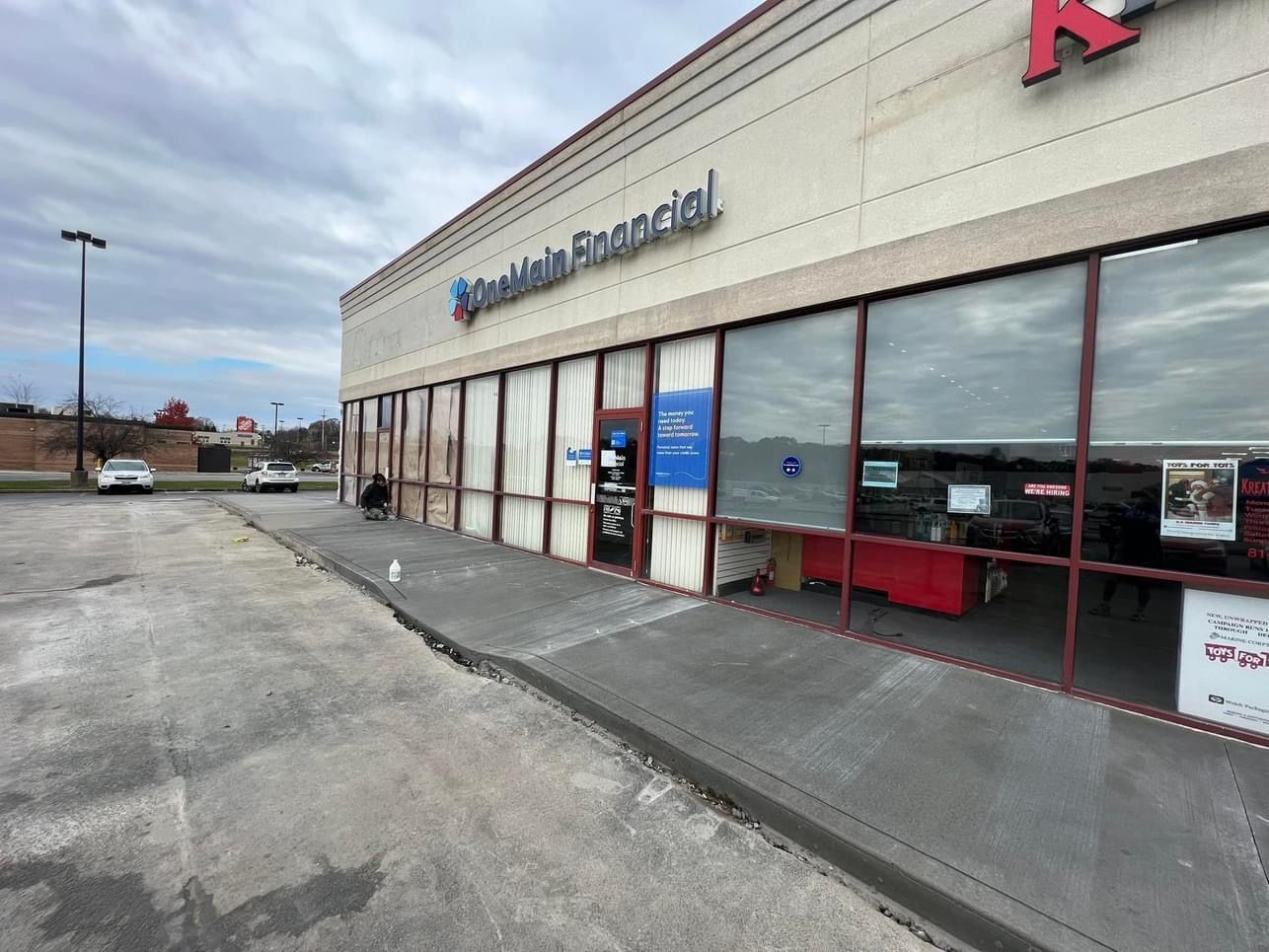 Commercial concrete front view — Butler, PA — Ryan Vargo Concrete
