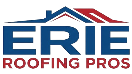 Erie Roofing Pros Logo for Erie Roofing Pros: Blue text