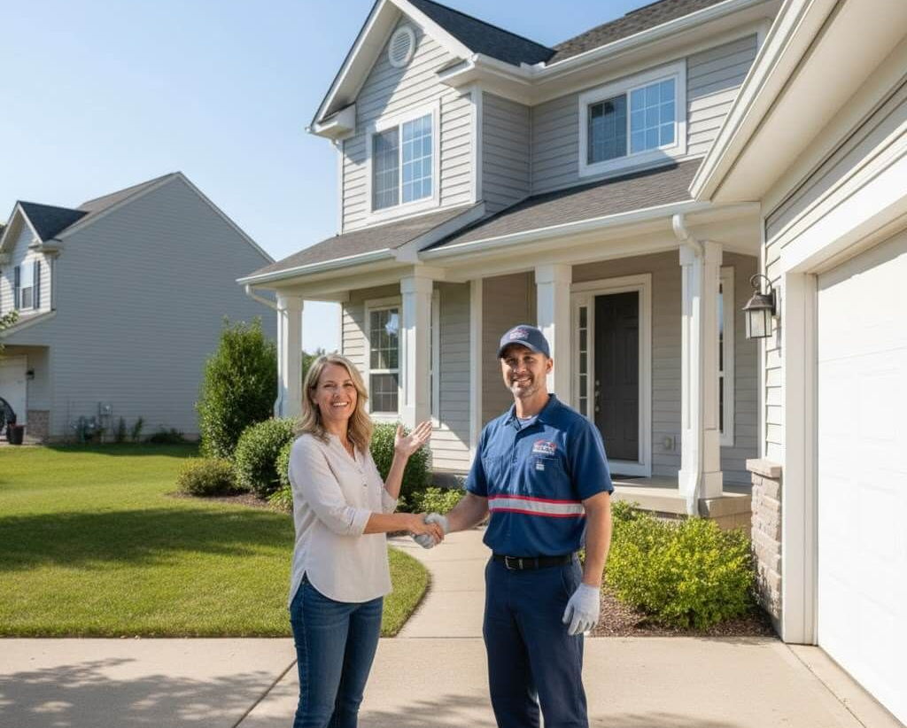 Customer Satisfaction After Gutters Project in Erie, PA By Erie Roofing Pros