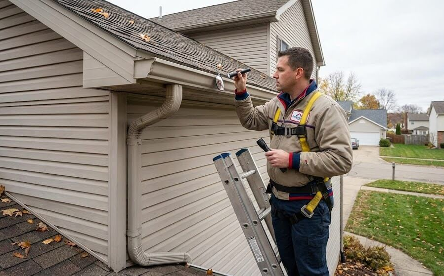 Gutter Inspection Services By Erie Roofing Pros