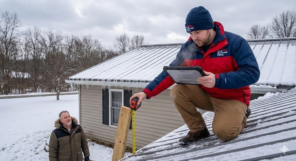 Roofing Metal Inspection By Erie Roofing Pros