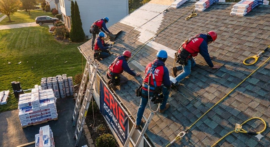 Roof Installation in Erie, PA By Erie Roofing Pros