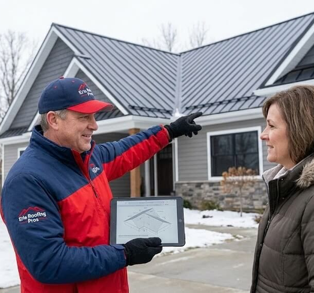 Roof Replacement Quality Check in Erie, PA By Erie Roofing Pros