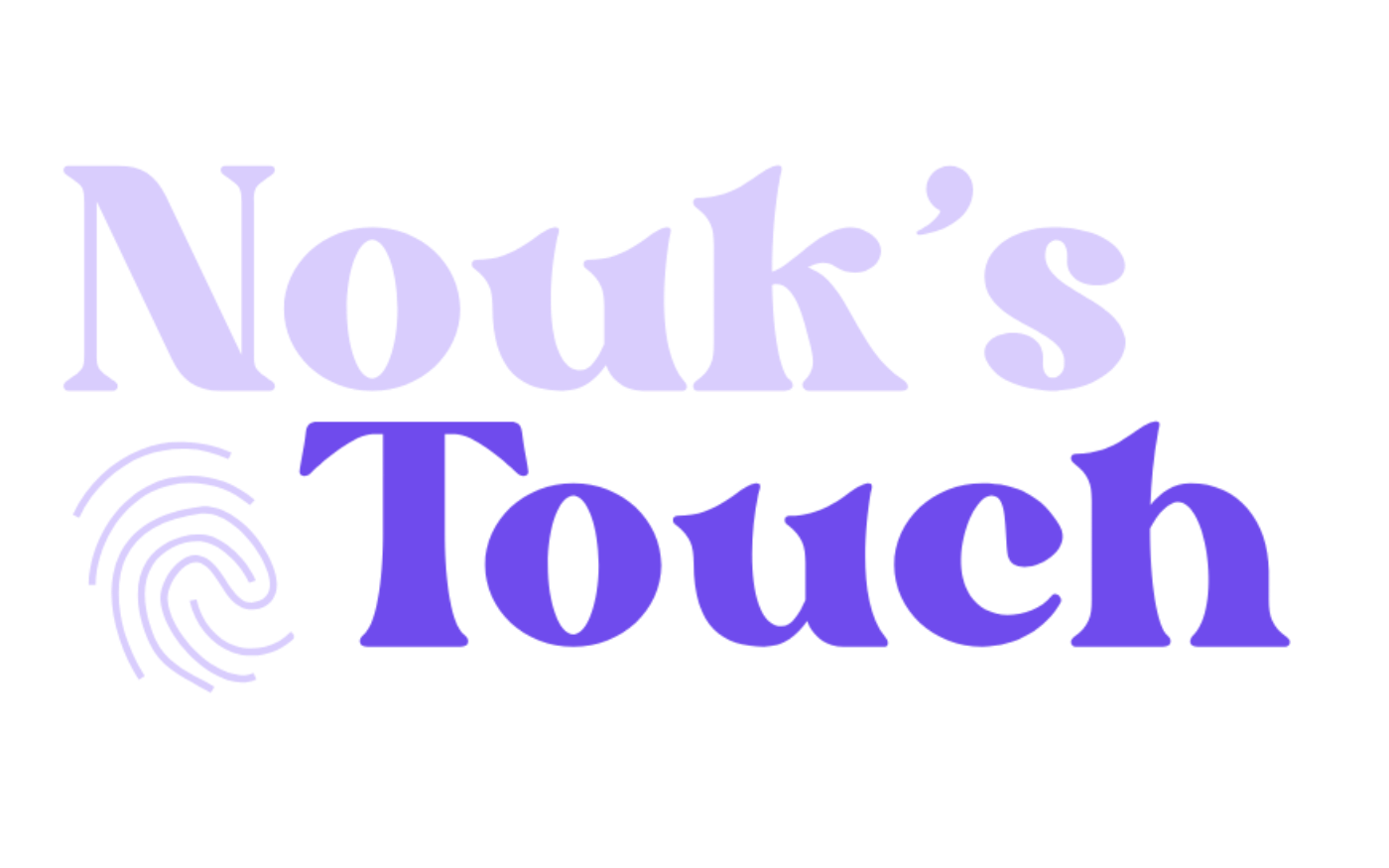 Nouk's Touch logo - creatief bureau voor social media en branding