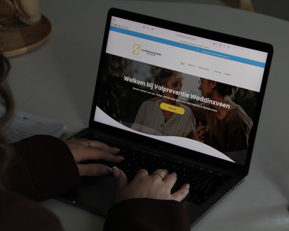 foto van voorbeeld website