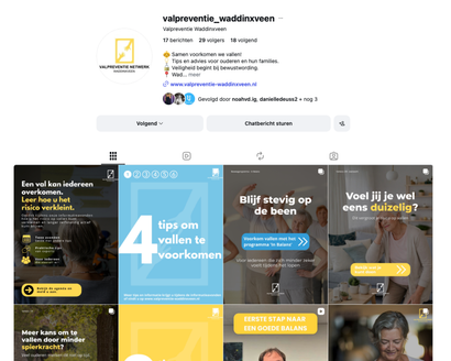 Voorbeeld van social media contentplanning en resultaten