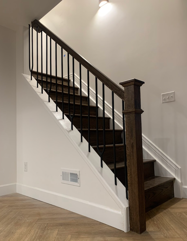 wooden staircase