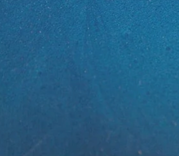 iridescent blue