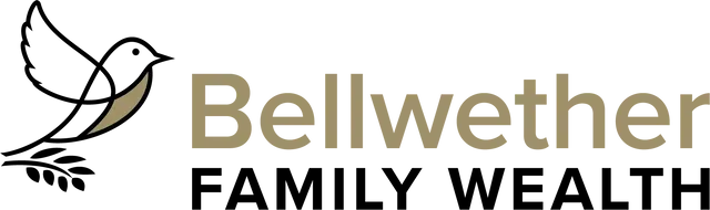 The bellwether family wealth logo has a bird on it.