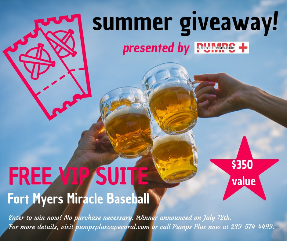 Cheers with Beers – Cape Coral, FL – Pumps Plus Motors