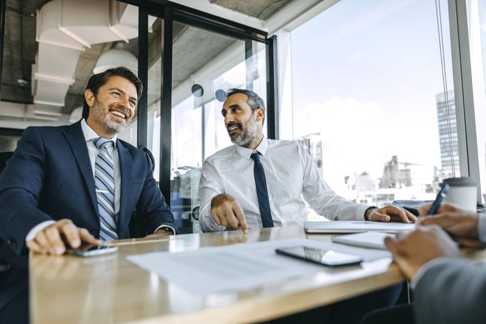 Two Gentlemen Talking — Crown Point, IN — Social Coaching - Credit Repair Two Gentlemen Talking — Crown Point, IN — Social Coaching - Credit Repair