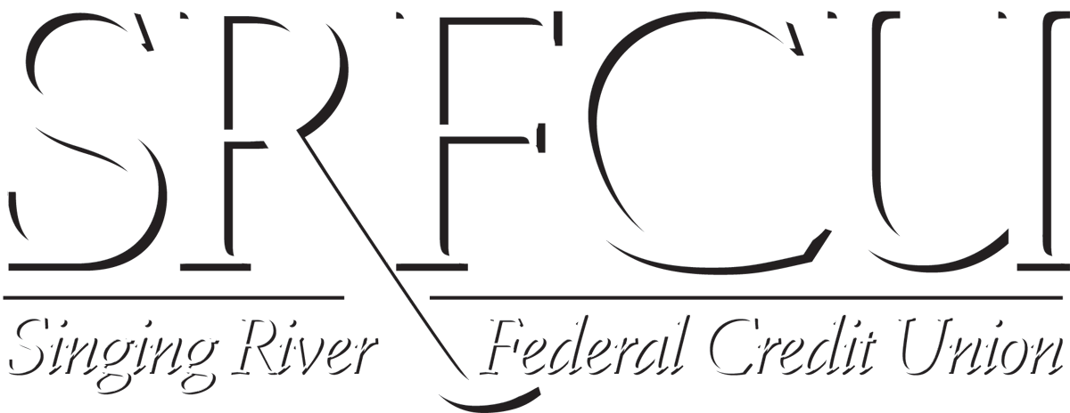 SRECU logo with stylized letters and the words “Singing River Federal Credit Union”