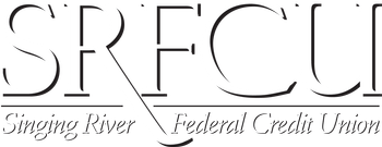 SRECU logo with stylized letters and the words “Singing River Federal Credit Union”