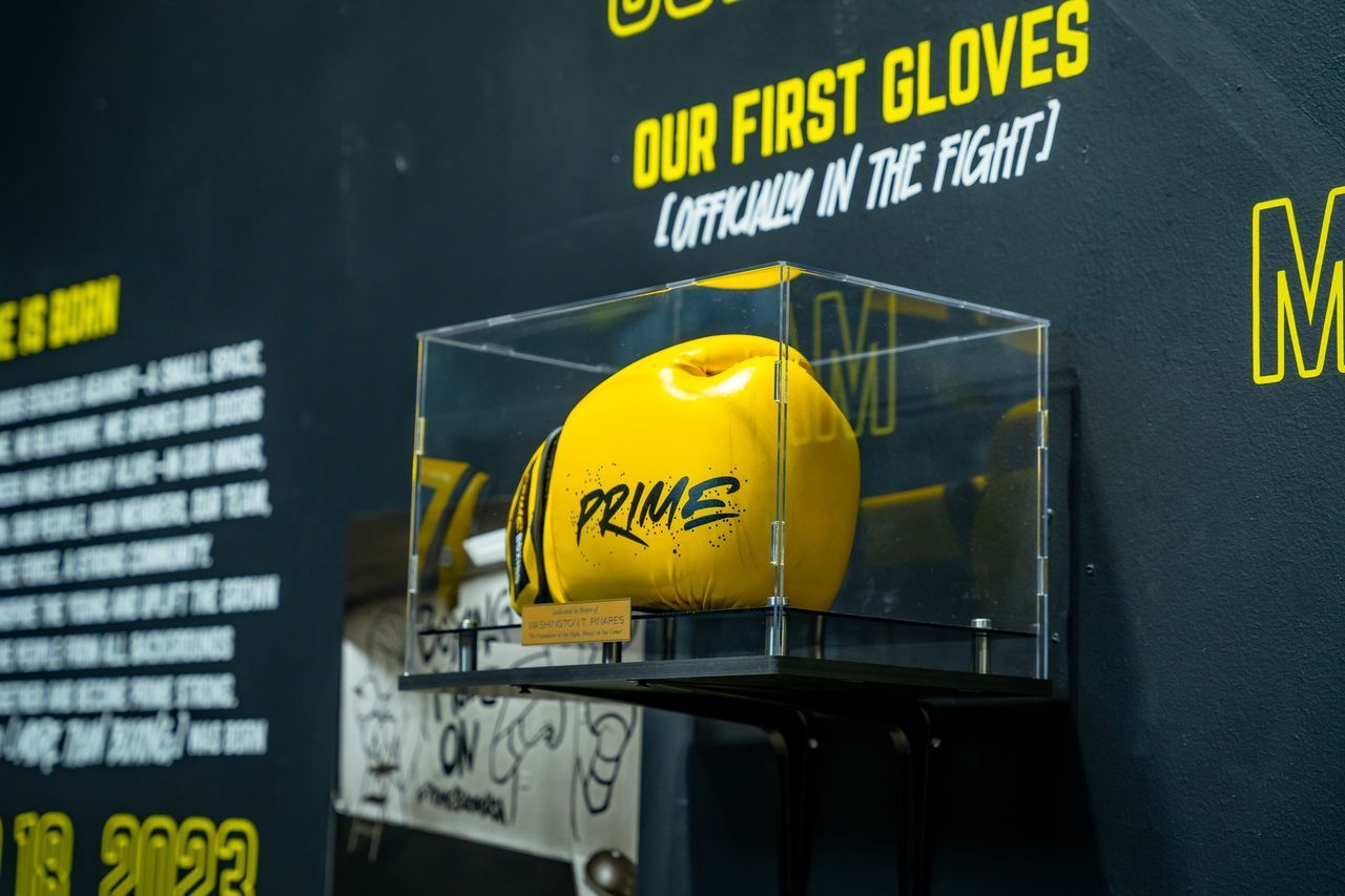 Prime Boxing USA Timeline Wall