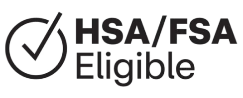 HSA/FSA Eligible label with a checkmark in a circle.