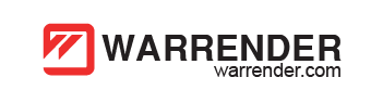 A logo for warrender.com is shown on a white background