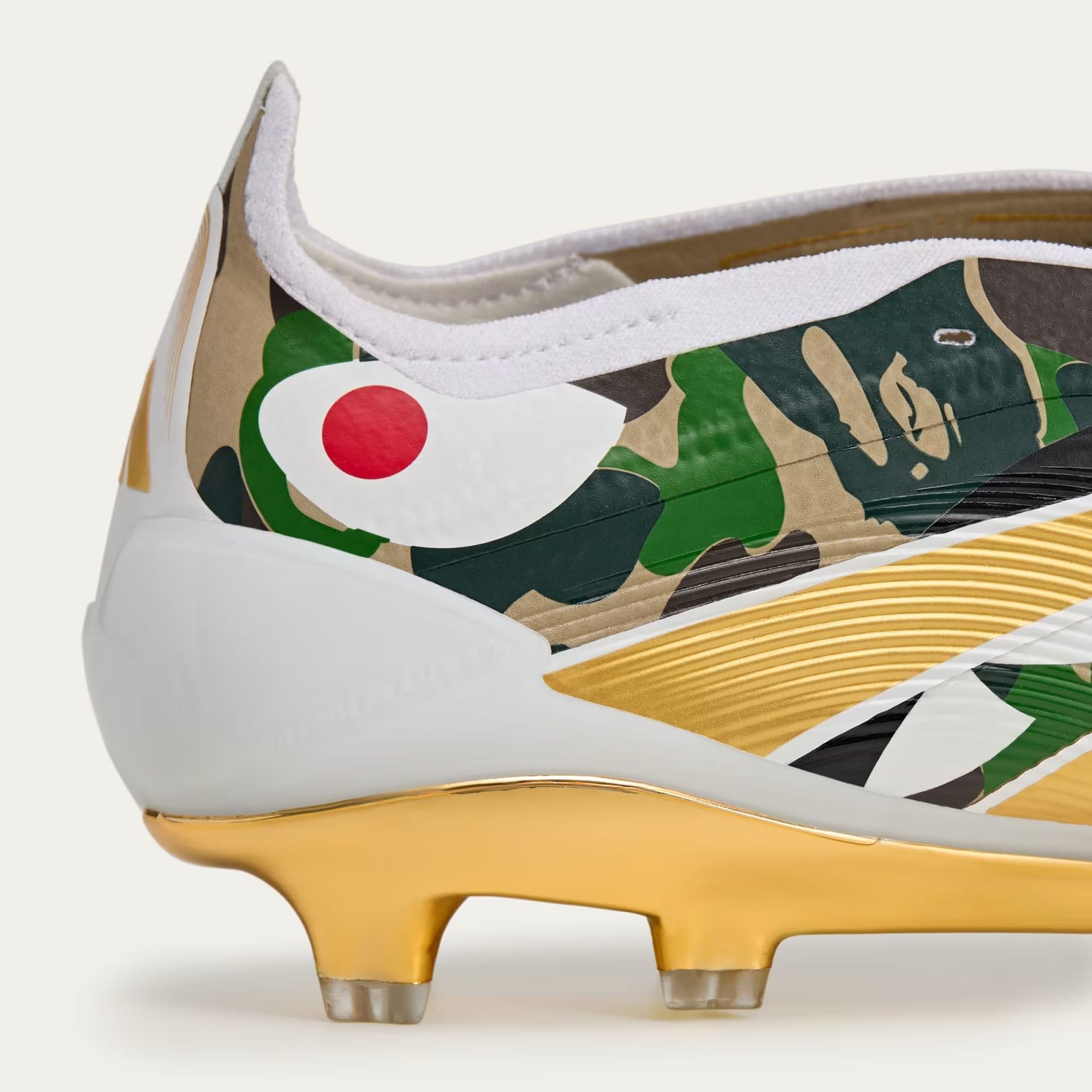 BAPE X ADIDAS 'PREDATOR ELITE FOLD-OVER TONGUE FG CLEATS'