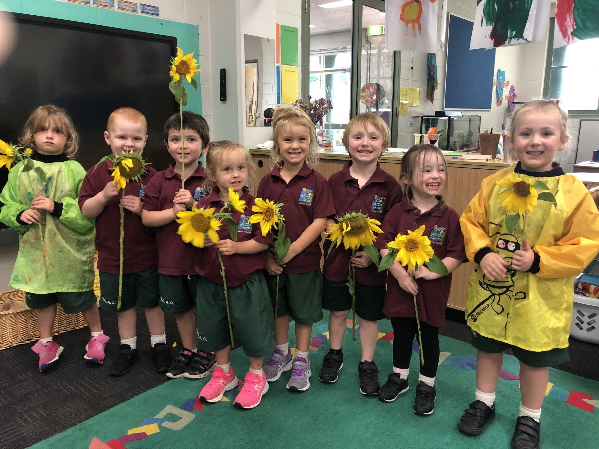 Kids at our early learning program in Bega