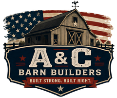 Custom agricultural buildings by A&C Barn Builders, LLC Tulsa, OK
