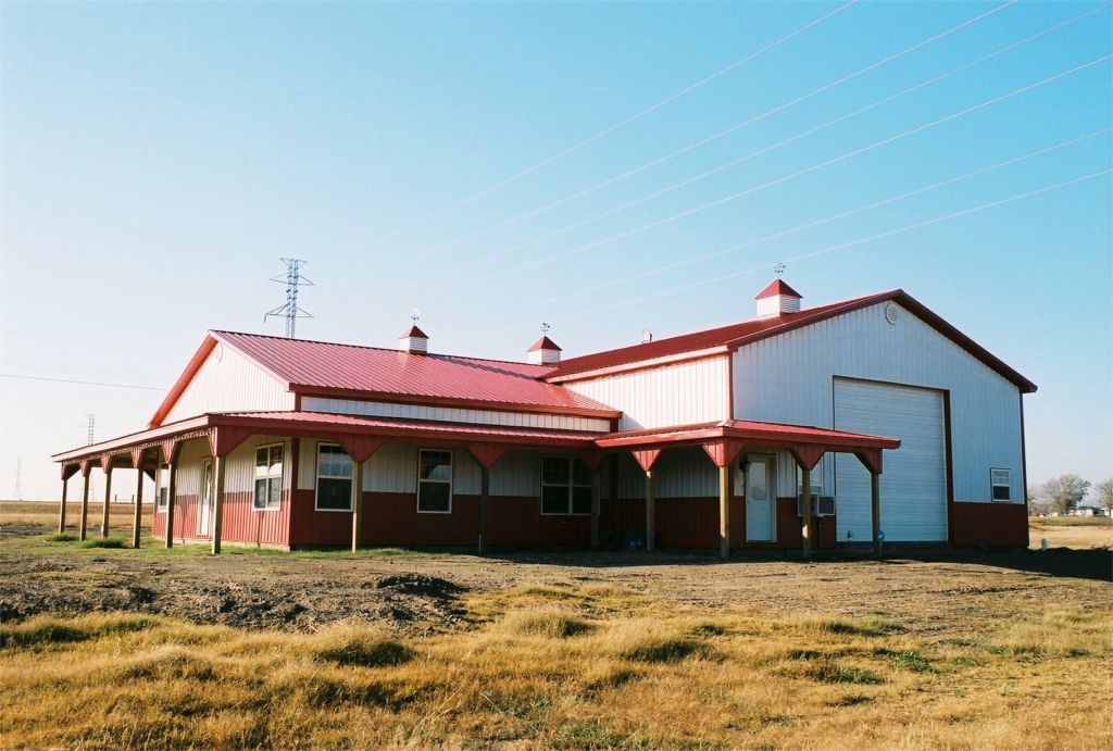 Completed steel barn Tulsa, OK A&C Barn Builders, LLC