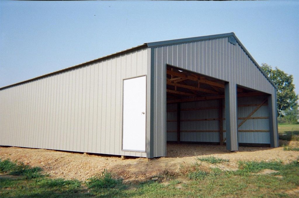 Barn with custom entry doors Tulsa, OK A&C Barn Builders, LLC