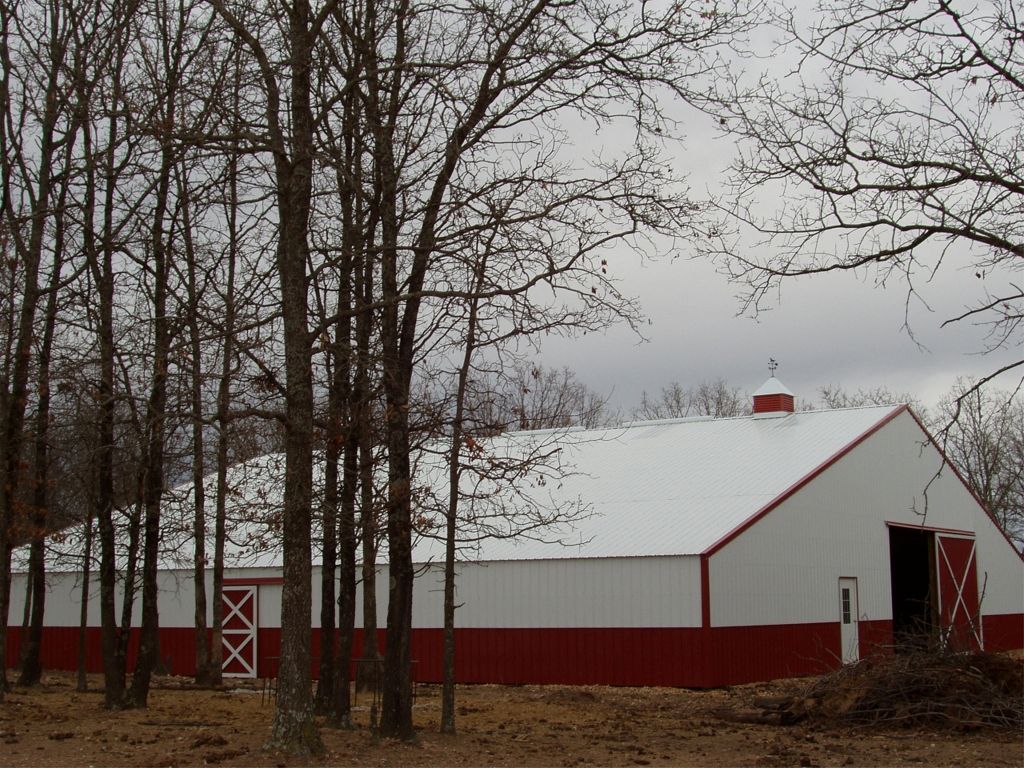 Custom pole barn project Tulsa, OK A&C Barn Builders, LLC